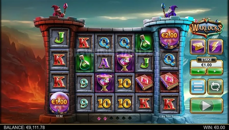table Comparing Online vs Land Casinos