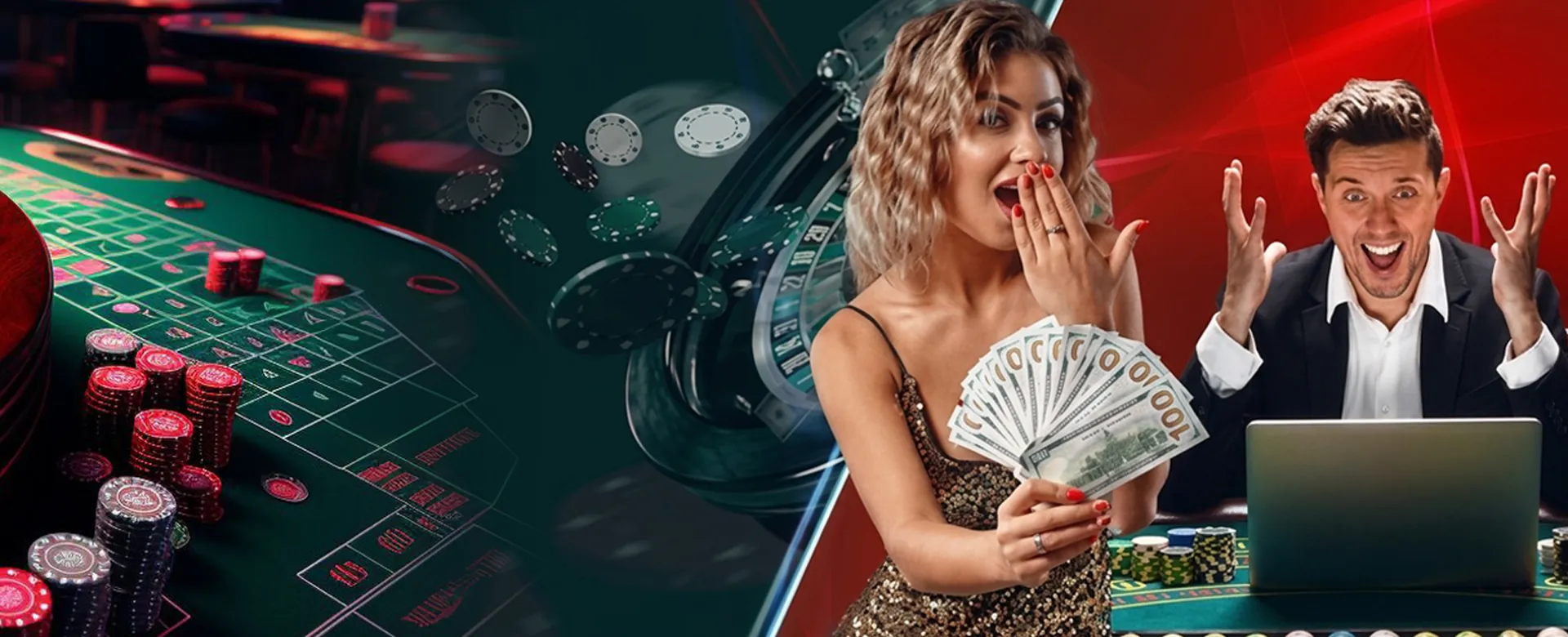 Online Poker Beginner's Guide Hero Image with Poker Table and Cards